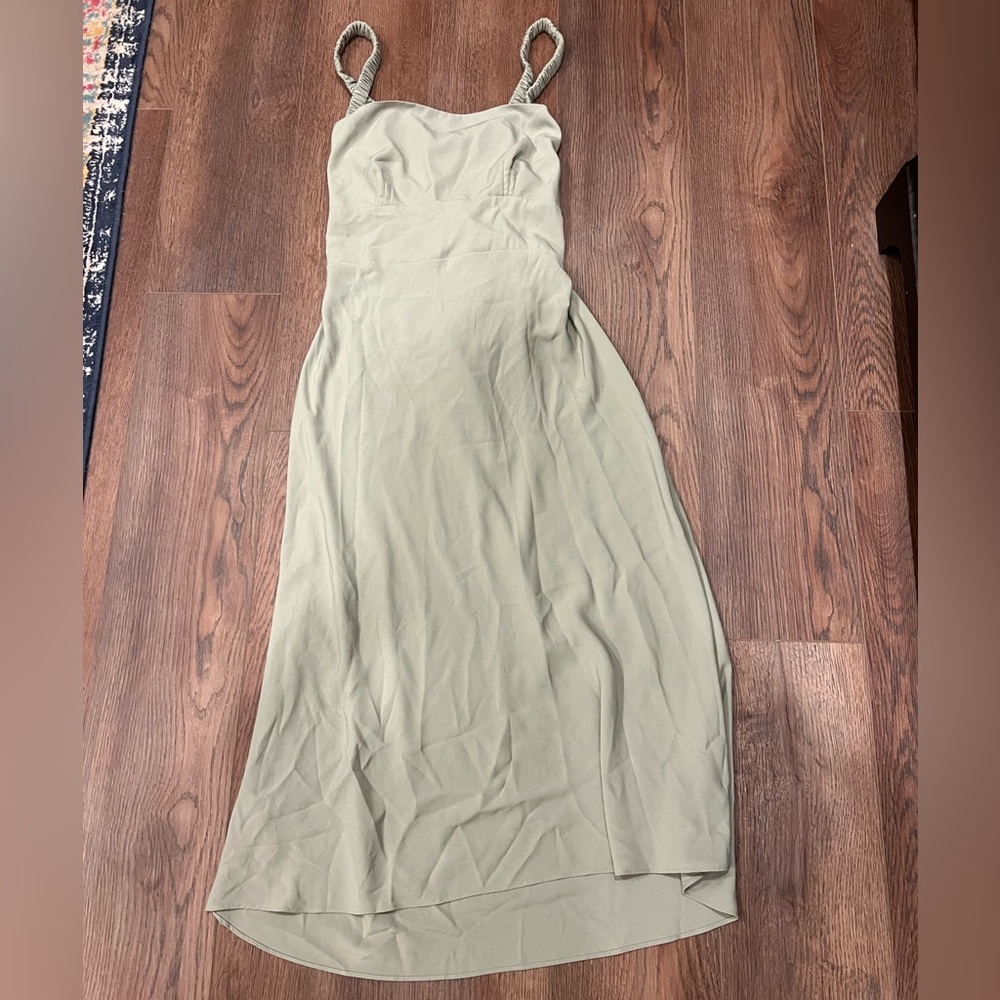 Abercrombie & Fitch Sage Backless Cocktail Dress